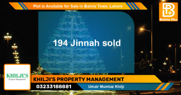 Residential Plot for Sale in Bahria Town, Lahore - (BP-88820)