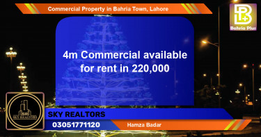 Commercial Property for Rent in Bahria Town, Lahore - (BP-88863)