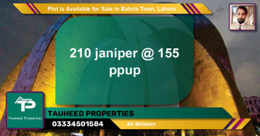 Residential Plot for Sale in Bahria Town, Lahore - (BP-88945)