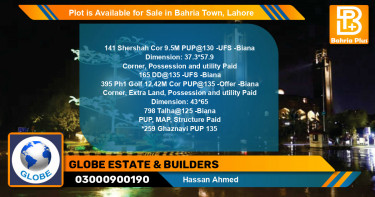Residential Plot for Sale in Bahria Town, Lahore - (BP-88947)