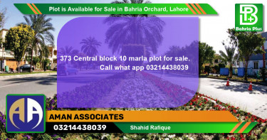 Residential Plot for Sale in Bahria Orchard, Lahore - (BP-88948)