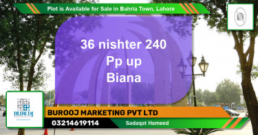 Residential Plot for Sale in Bahria Town, Lahore - (BP-89041)