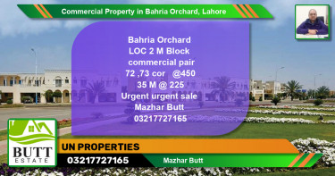 Commercial Property for Sale in Bahria Orchard, Lahore - (BP-89050)