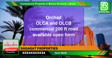 Commercial Property for Sale in Bahria Orchard, Lahore - (BP-89279)