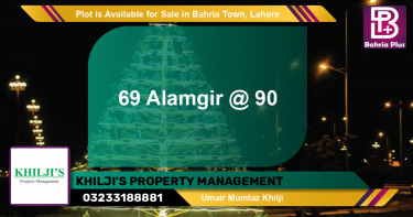 Residential Plot for Sale in Bahria Town, Lahore - (BP-89283)