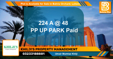 Residential Plot for Sale in Bahria Orchard, Lahore - (BP-89303)
