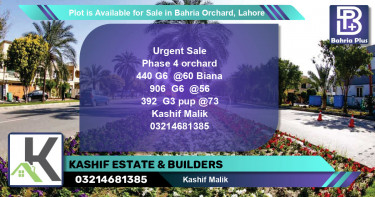 Residential Plot for Sale in Bahria Orchard, Lahore - (BP-89349)