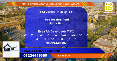 Residential Plot for Sale in Bahria Town, Lahore - (BP-89446)