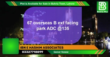 Residential Plot for Sale in Bahria Town, Lahore - (BP-89549)