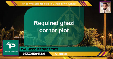 Residential Plot for Sale in Bahria Town, Lahore - (BP-89748)