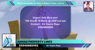 Residential Plot for Sale in Bahria Town, Lahore - (BP-89756)