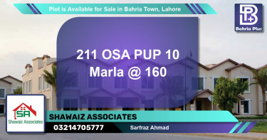Residential Plot for Sale in Bahria Town, Lahore - (BP-89784)