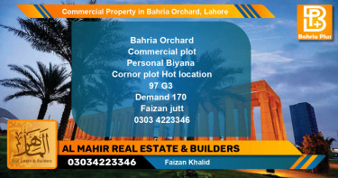 Commercial Property for Sale in Bahria Orchard, Lahore - (BP-89798)