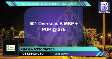 Residential Plot for Sale in Bahria Town, Lahore - (BP-89923)