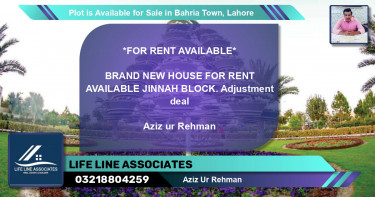 Residential Plot for Sale in Bahria Town, Lahore - (BP-89935)