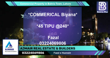 Commercial Property for Sale in Bahria Town, Lahore - (BP-90003)