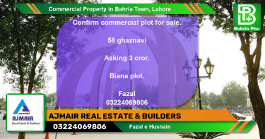 Commercial Property for Sale in Bahria Town, Lahore - (BP-90006)