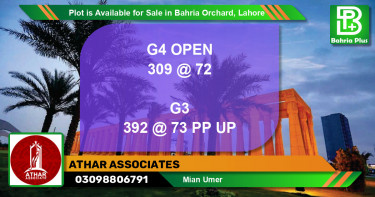Residential Plot for Sale in Bahria Orchard, Lahore - (BP-90231)