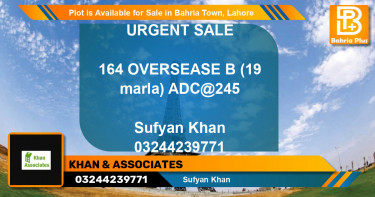Residential Plot for Sale in Bahria Town, Lahore - (BP-90233)