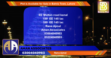 Residential Plot for Sale in Bahria Town, Lahore - (BP-90423)