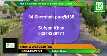 Residential Plot for Sale in Bahria Town, Lahore - (BP-90556)