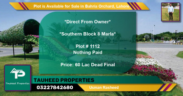 Residential Plot for Sale in Bahria Orchard, Lahore - (BP-90565)