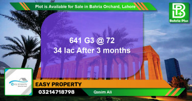 Residential Plot for Sale in Bahria Orchard, Lahore - (BP-90591)