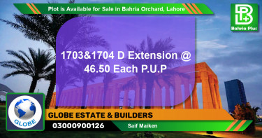Residential Plot for Sale in Bahria Orchard, Lahore - (BP-90655)