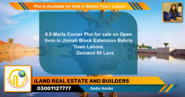 Residential Plot for Sale in Bahria Town, Lahore - (BP-90684)
