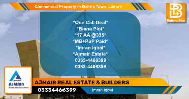 Commercial Property for Sale in Bahria Town, Lahore - (BP-90784)