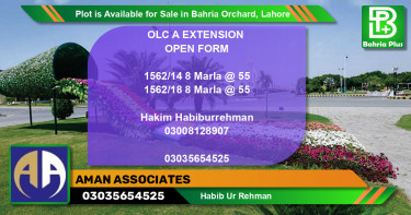 Residential Plot for Sale in Bahria Orchard, Lahore - (BP-90860)