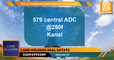 Residential Plot for Sale in Bahria Town, Lahore - (BP-91035)