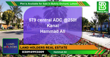 Residential Plot for Sale in Bahria Orchard, Lahore - (BP-91036)
