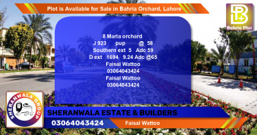 Residential Plot for Sale in Bahria Orchard, Lahore - (BP-91143)