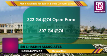 Residential Plot for Sale in Bahria Orchard, Lahore - (BP-91178)