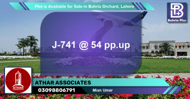 Residential Plot for Sale in Bahria Orchard, Lahore - (BP-91235)