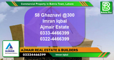 Commercial Property for Sale in Bahria Town, Lahore - (BP-91362)