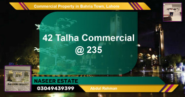 Commercial Property for Sale in Bahria Town, Lahore - (BP-91370)