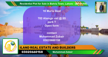 Residential Plot for Sale in Bahria Town, Lahore - (BP-91458)