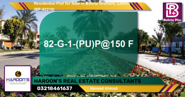 Residential Plot for Sale in Bahria Orchard, Lahore - (BP-92218)
