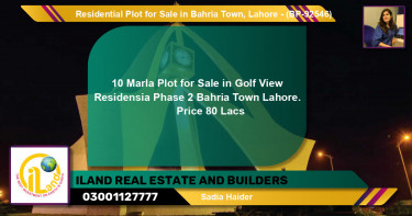 Residential Plot for Sale in Bahria Town, Lahore - (BP-92546)