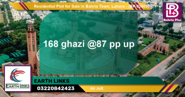 Residential Plot for Sale in Bahria Town, Lahore - (BP-92609)