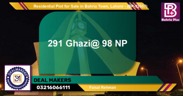Residential Plot for Sale in Bahria Town, Lahore - (BP-92657)