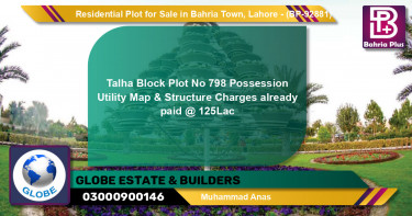 Residential Plot for Sale in Bahria Town, Lahore - (BP-92881)