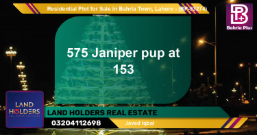 Residential Plot for Sale in Bahria Town, Lahore - (BP-93274)