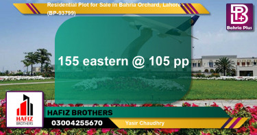 Residential Plot for Sale in Bahria Orchard, Lahore - (BP-93799)