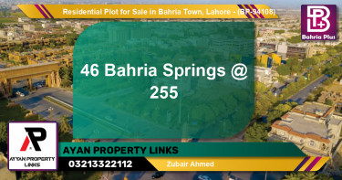 Residential Plot for Sale in Bahria Town, Lahore - (BP-94108)