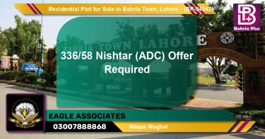 Residential Plot for Sale in Bahria Town, Lahore - (BP-94242)