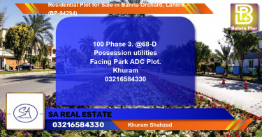 Residential Plot for Sale in Bahria Orchard, Lahore - (BP-94294)