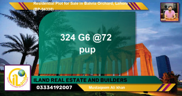 Residential Plot for Sale in Bahria Orchard, Lahore - (BP-94338)